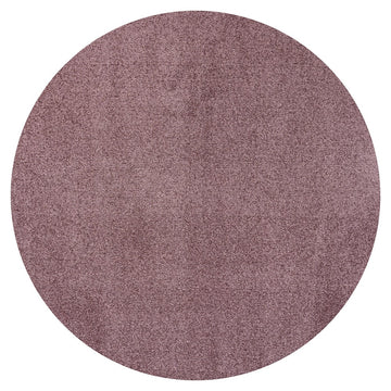 Haze Solid Low-pile Area Rug Light Purple